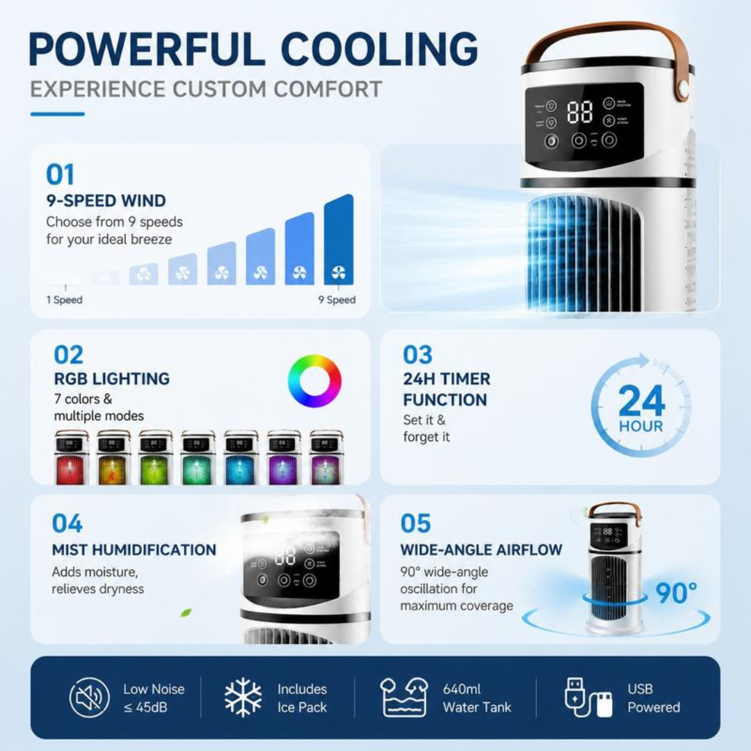 HydroBreeze Fan